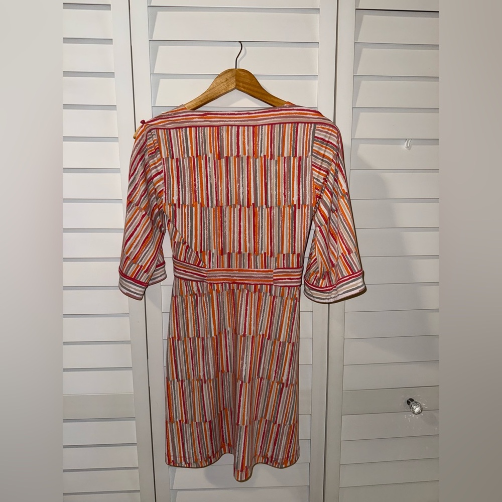 BCBGMaxAzria Multicolor Striped Dress - Picture 2 of 3
